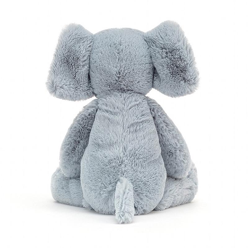 JELLYCAT Животные джунглей Бобби Слон Успокаивающая кукла Плюшевая кукла 24 см высотой