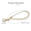 Adjustable Pearl Curtain Tieback High Quality Curtains Tie Rope Pearl Curtain Buckle  Decoration