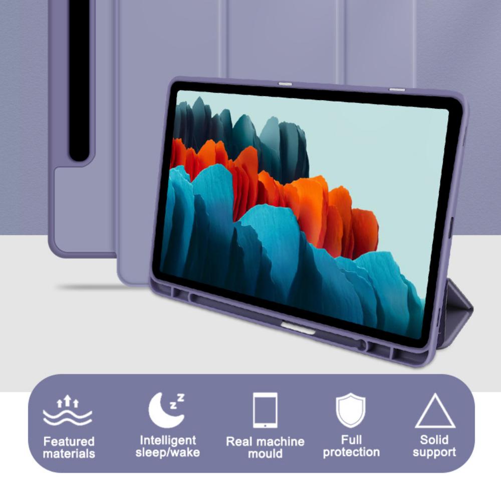 Чехол для Samsung Galaxy Tab S6 10,5 SM-T860 T865, умный чехол для Samsung Galaxy Tab S7 S8 S9 11 Plus FE 12,4, держатель для карандашей, чехол