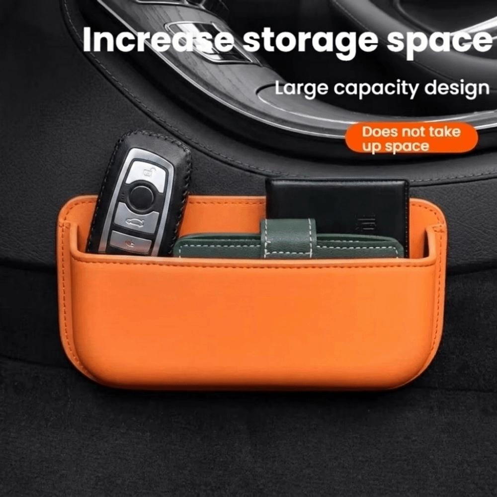 Waterproof Car Seat Gap Organizer Wear-Resistant Vehicle Storage Box Car Side Pocket Car Seat Gap