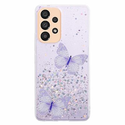 Чехол для Samsung Galaxy A53 5G с защитной пленкой для экрана 2-в-1 ТПУ Эстетичная накладка для телефона