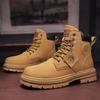 Men's Retro High-Top Martin Boots - Autumn/Winter British Style Height-Increasing Shoes