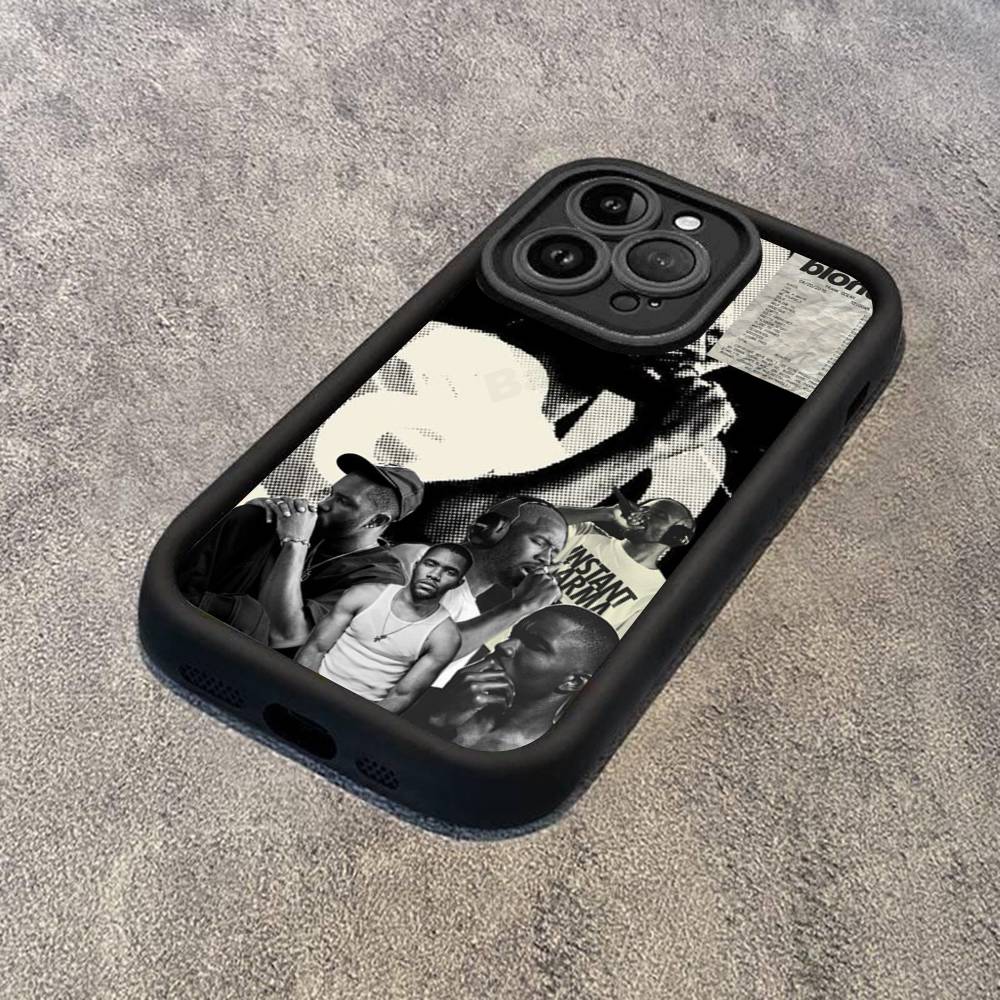 Чехол для телефона Singer F-Frank O-Ocean iPhone 16 Plus 15 11 14 12 13 17 Pro Max Ударопрочный Мягкий Чехол