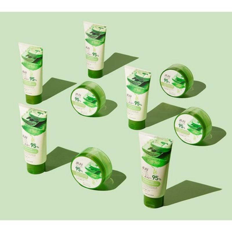The Face Shop Успокаивающий гель с алоэ с острова Чеджу 300 мл/600 мл