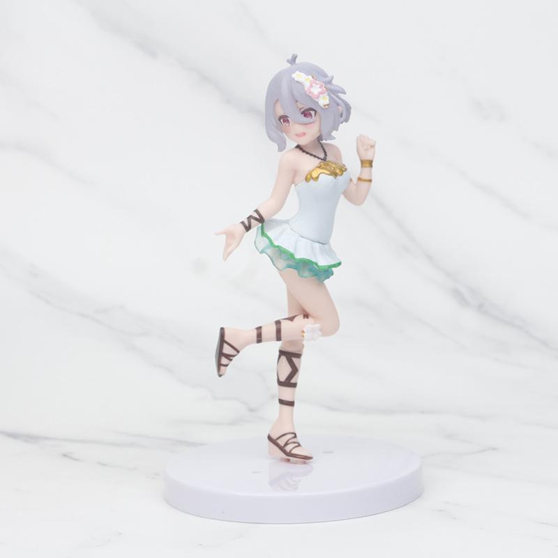 17СМ Аниме Фигурка Kokkoro Princess Connect Re:Погрузитесь в Priconne Нацуме Кокоро Купальник ПВХ Фигурка Действия Модель Кукла Игрушки