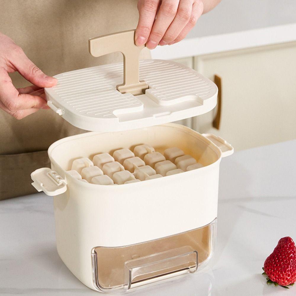 Поддон для льда пищевого класса, двухслойный, легкоочищаемый, для хранения льда, летний