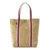 Hanpu Kobo Tote Bag Bag for Women and Large Canvas LINE 3J45 Beige [Tote Men, A4, Capacity, Tote, Tote, Canvas] (Beige)