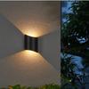 Outdoor Waterproof IP55 10W LED Wall Light Porch Garden Wall Lamp Home Indoor Decoration Aluminum Double Head Sconce  Lighting