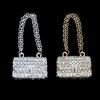 Metal Chain Handbag Pack Doll Bag Miniature Shopping Handbag For Clothes Dollhouse Miniature Kids Toy