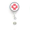 Medical Treatment Retractable Keychain Badge Reel Clip ID Card Badge Holder Doctor Nurse Clip