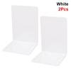 1/2Pcs L-Shaped Book Stoppers Holders Thickened Desk Bookshelf Simple Bookend  for Library Bedroom