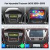 Автомобильное радио для Hyundai Tucson 2 IX35 2010 - 2015 Беспроводная CarPlay Android Auto Интеллектуальные системы 2din WIFI DSP GPS BT