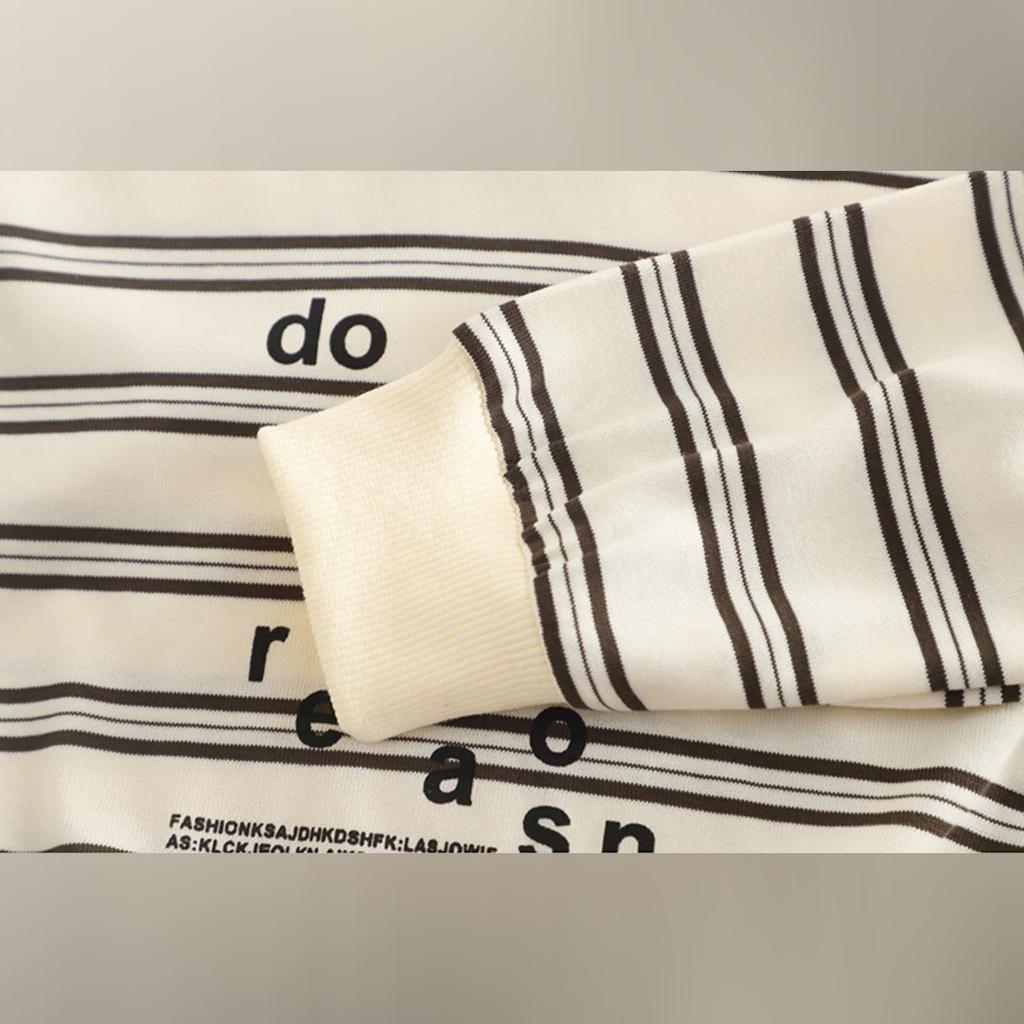 Детский повседневный комплект с длинным рукавом, удобные наряды для повседневной носки