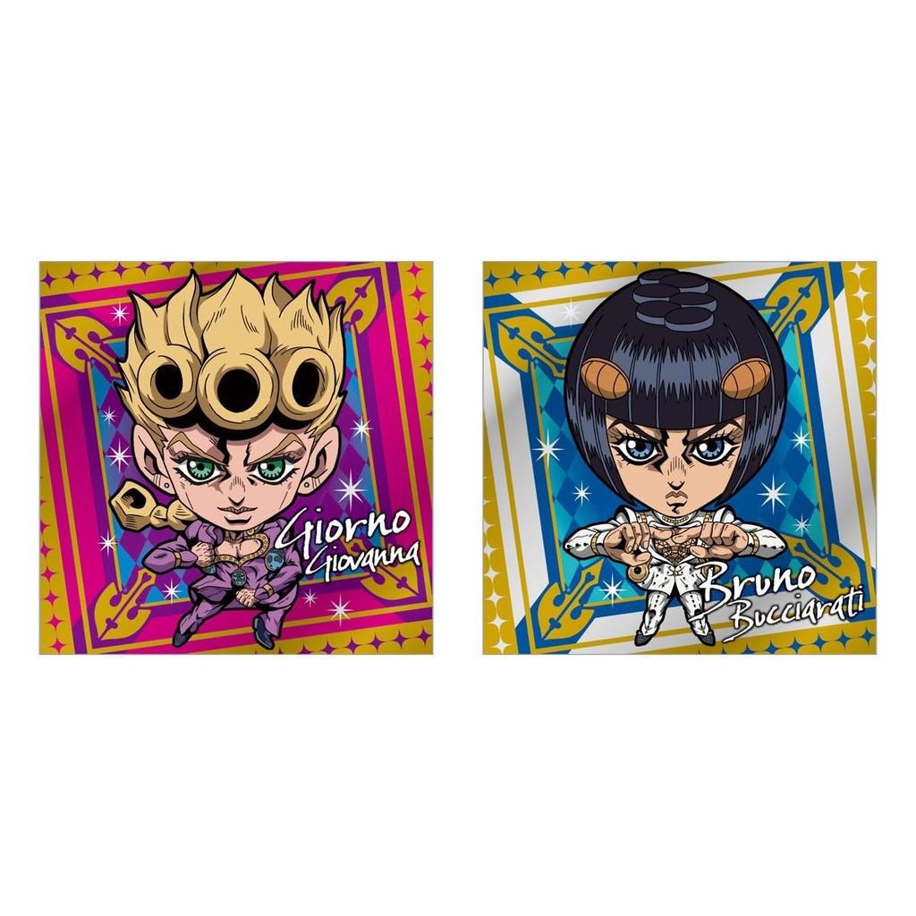 BANDAI Niformation Bizarre Adventure Sticker Wafers Wind Episode Box Candy Toy JoJo's ~Golden 1~ 20-Piece