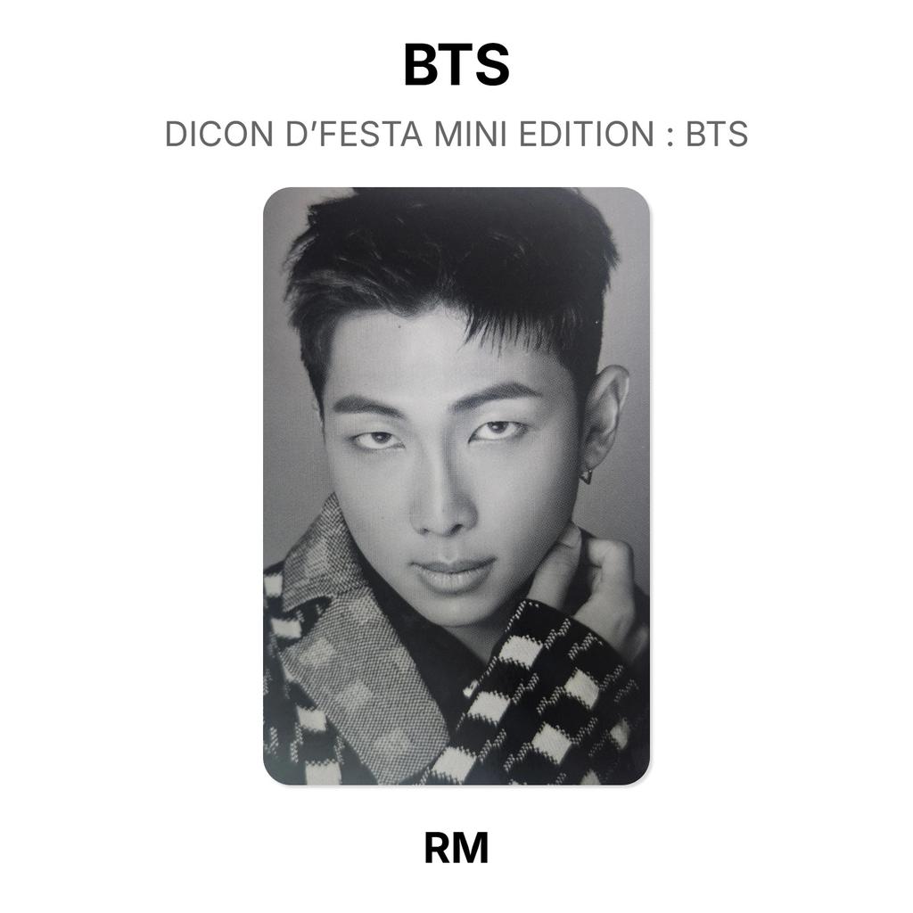 BTS МИНИ-ИЗДАНИЕ DICON D’FESTA : Официальная фотокарточка BTS