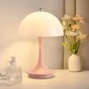 Led Mushroom Small Table Lamp Portable Usb Charging Dimmable Touch Night Light Bedroom Bedside Lamp Decoration