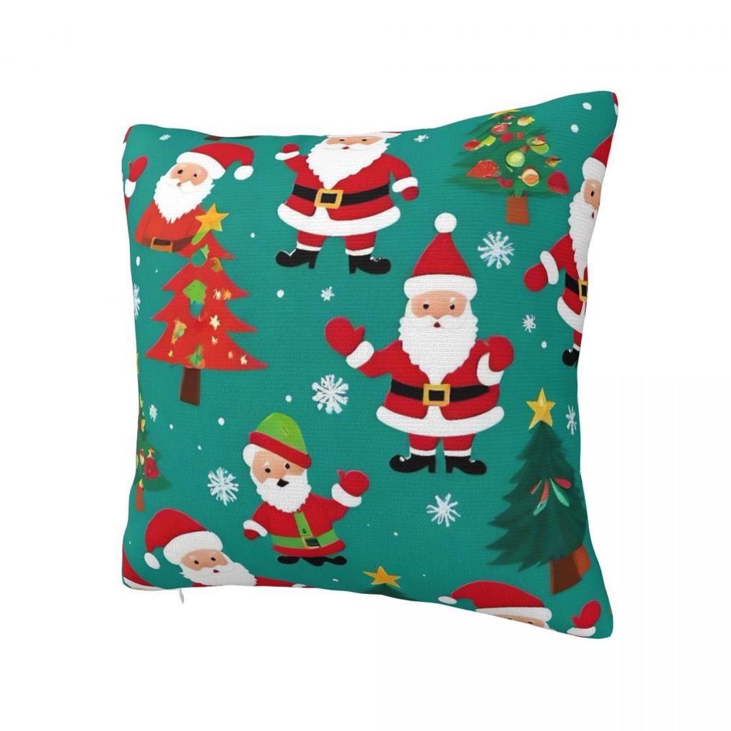 Pillow Case Christmas Soft Pillow Cover Novelty Cushion Cover Printed Pillowcases For Sofa Car Home Decor