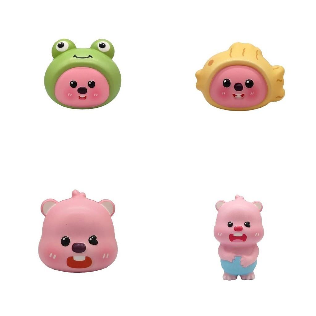 Korean Loopy Slow Rebound Squishy Toy Squeeze Fun Beaver Decoration