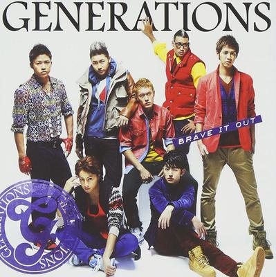 CD GENERATIONS - BRAVE IT OUT RZCD59197 Япония ОбиЯпонская Поп/Рок Б/У