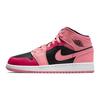Детские кроссовки Air 1 Mid GS Coral Chalk Pink Rush-Pink Black 554725-662
