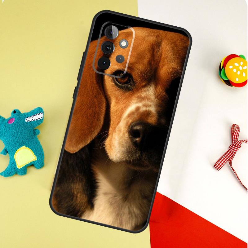 Милый пес Бигль Для Samsung Galaxy A54 A34 A14 A55 A35 A15 A53 A33 A13 A05 A06 A16 A22 A32 A52 Чехол для телефона