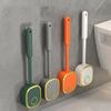 Toilet Cleaning Brush Without Punching, Wall Mounted Toilet Brush with No Dead Corners, New High-end Household Toilet Cleaning Brush Tool