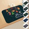TL Anti-slip Christmas Doormat Bathroom Kitchen Floor Mat Carpet Cushion