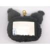 Чехол для пропуска Face Pass с держателем для катушки Commuter Plush Kuromi Set (Пропускной футляр, кольцо)
