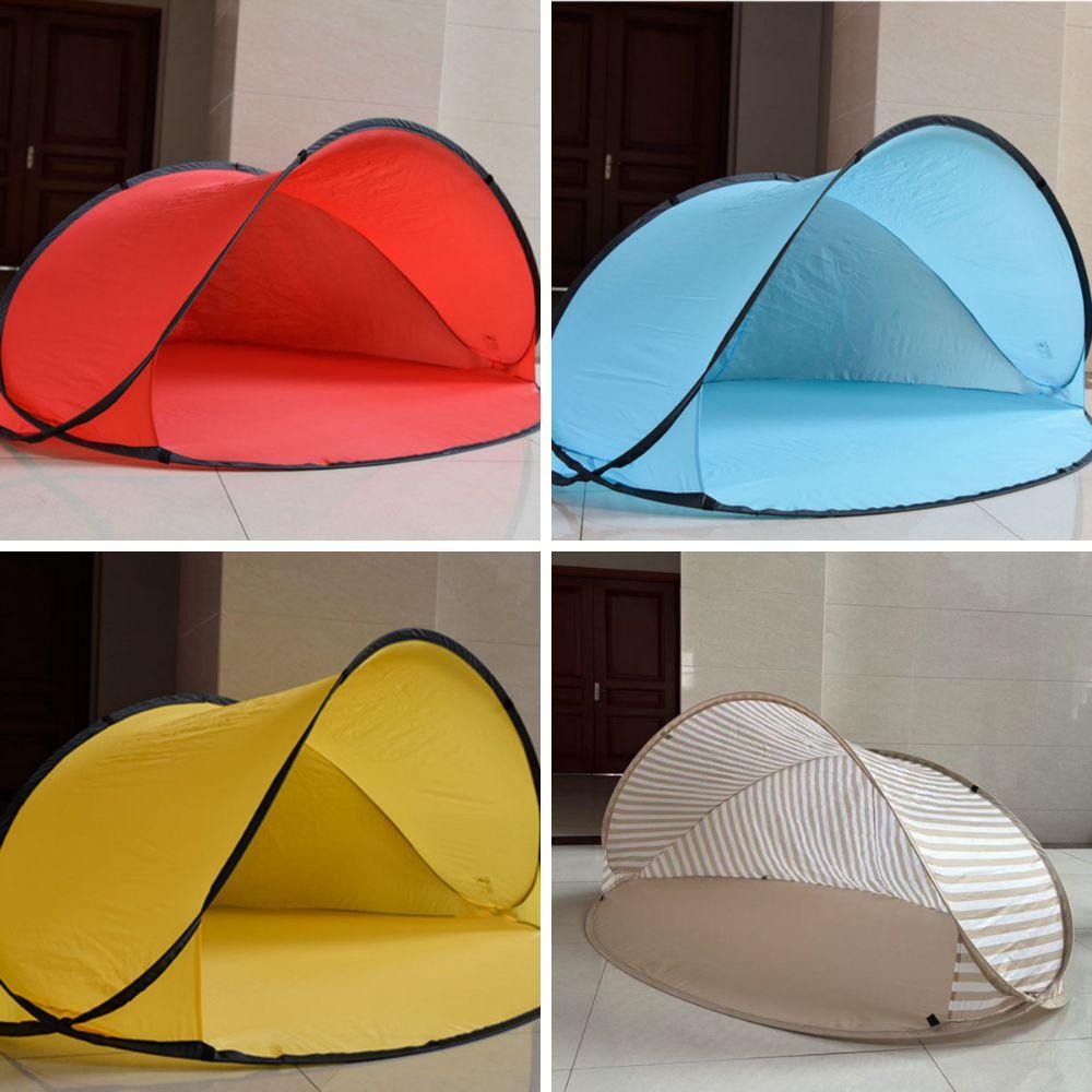 Quick Setup Pop Up Beach Tent Compact Outdoor Canopy Instant Opening Sun Shelter  Park