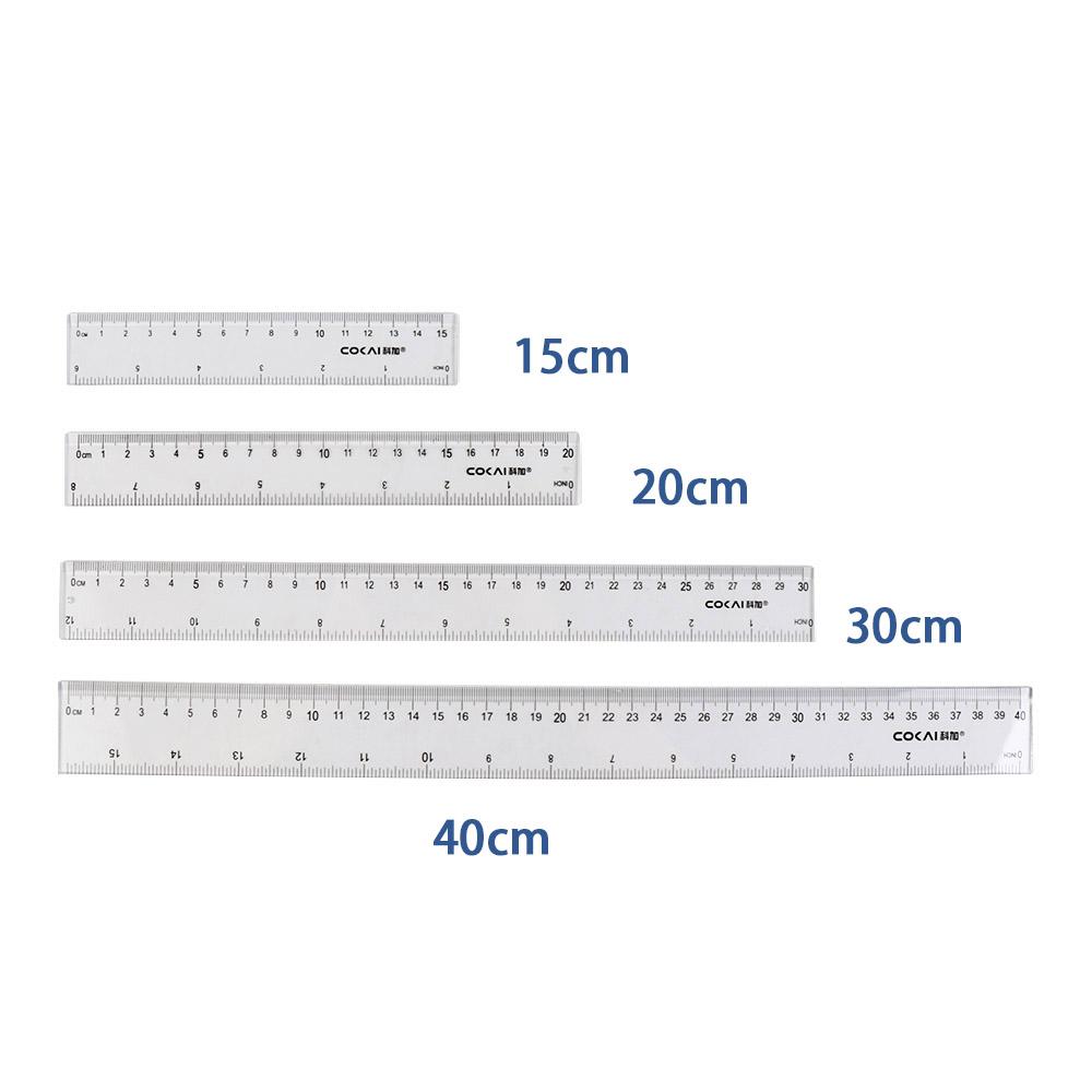 Plastic Straight Ruler Multifunction Drawing Ruler Drawing Tool Measuring Ruler School