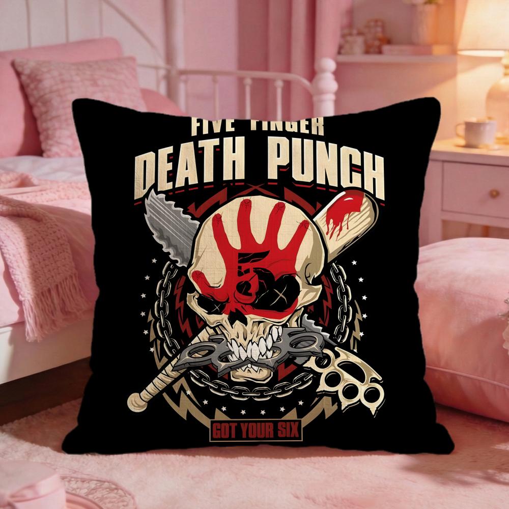 Чехол на подушку Five Finger Death Punch Премиум Комфорт Двусторонний Чехол для Подушки Дизайн Два в Одном Для Любой Комнаты Салона Автомобиля