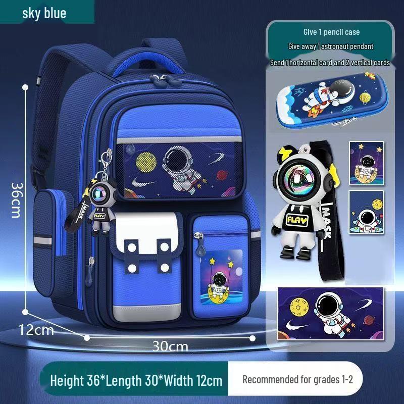 International Backpack: Lightweight Schoolbag for Boys, Grades 1-6