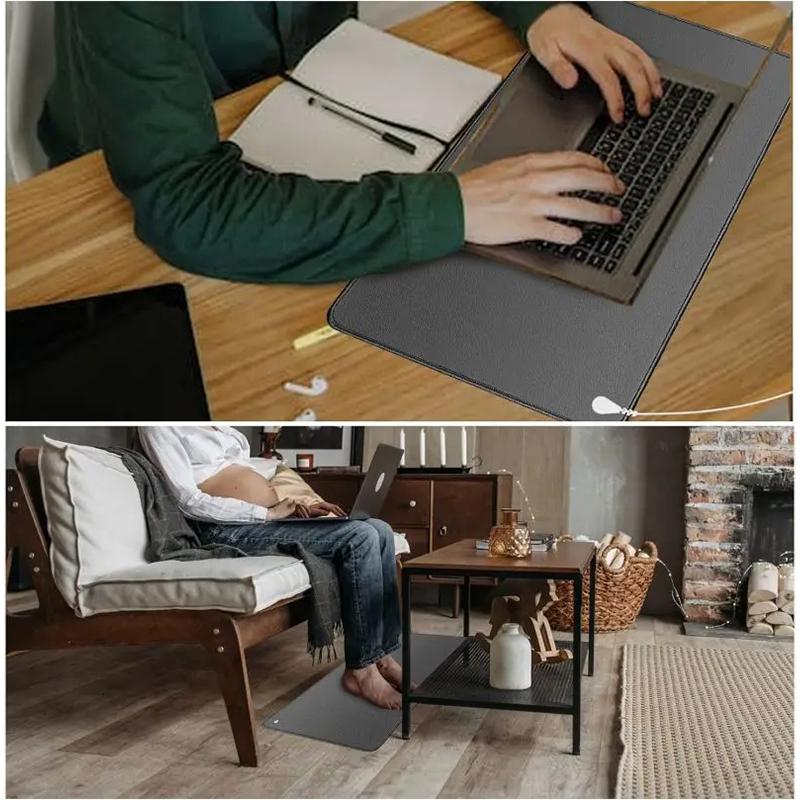 68x25cm Earthing Universal Grounding Mat Grounding Pad Kit Fatigue EMF Stress Therapy Improve Sleep Help with Anxiety for Health