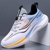Fashion New Men's Breathable Mesh Sneakers Summer Casual Lace Up Walking Comfortable Tennis Footwear Soft Sole Jogging Vulcanized Shoes
