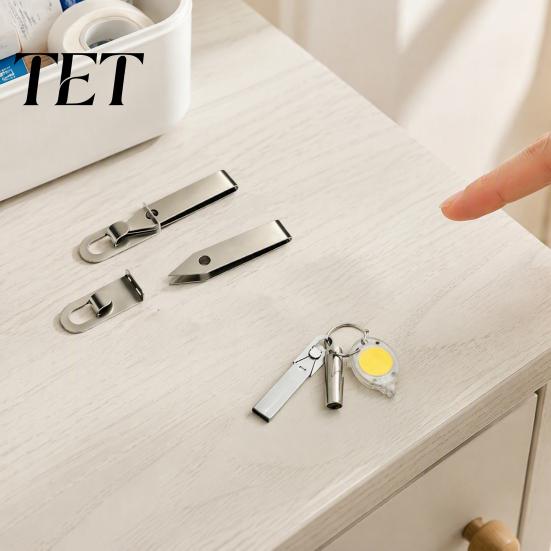 Fishing Tweezers 1/3Pcs Mini Precision Keychain Tweezers, Portable EDC with Keyring Clip, Pocket Size Heavy Duty for Camping, Fishing, Jewelry,