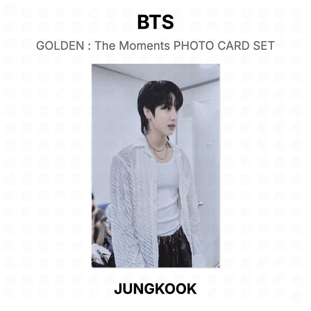 BTS ЗОЛОТОЙ : Набор фотокарточек The Moments Официальная фотокарточка