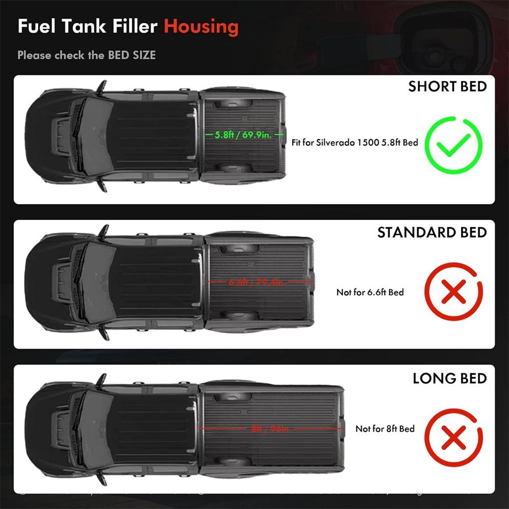 Fuel tank shell for Chevrolet 84745940