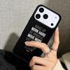 Чехол Case для iPhone 17 Air 16 Pro Max 15 Plus 11 13 Mini 14 12 Задняя крышка телефона Мотивационные цитаты для спортзала и фитнеса