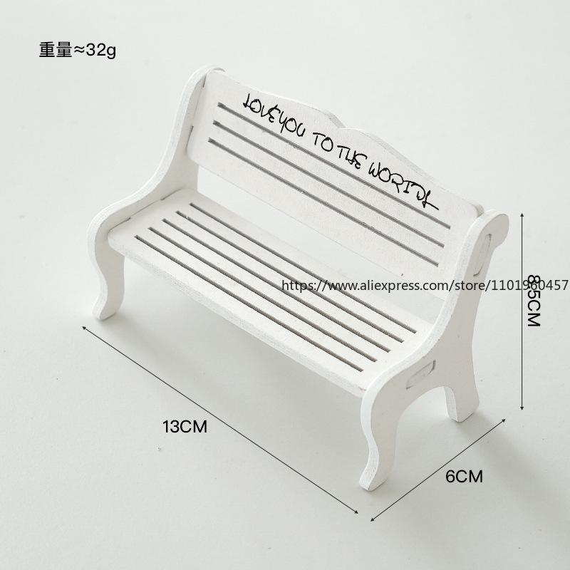 Деревянный маленький стул ручной работы, резной с девичьим дизайном сердца, розовый стул, реквизит для фотографии, украшение скамьи