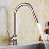 Kitchen Faucet Chrome/Gold/Nickel Sink Faucet Single Handle Pull Out Kitchen Tap Single Hole Rotating Water Mixer Tap Mixer Tap