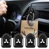 djsc4 New Mini Car Hooks USB Cable Headphone Key Storage Hooks For Mitsubishi Outlander I200 Pajero Eclipse ASX Lancer Space Delica Ex