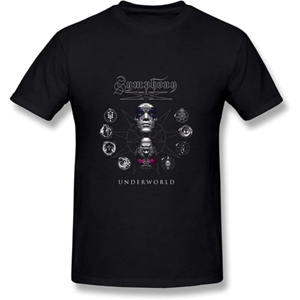 Men's Symphony Underworld Album Art T Shirtyiliax11912 T-Shirts Black