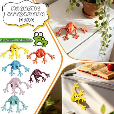 3D-печатная игрушка-магнит, Шарнирная 3D-печатная игрушка-животное, Подходит для украшения холодильника/автомобиля