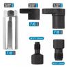 5pcs O2 Oxygen Sensor Socket Oxygen Sensor Wrench Removal and Disassembly Tool Set