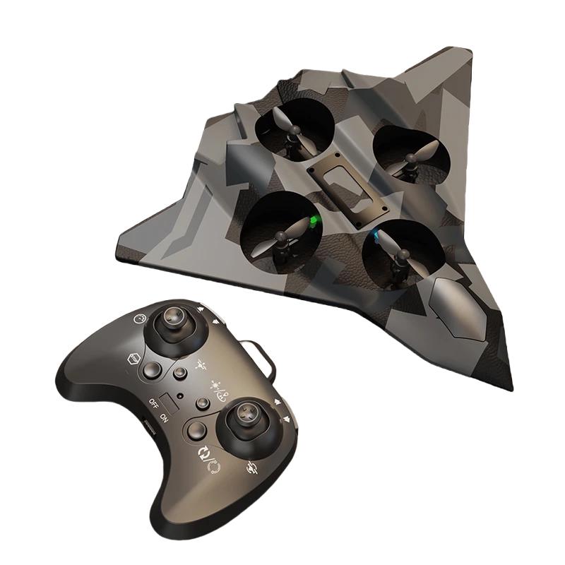 Remote Control Sixth Fighter Model Airplane - Drop-Resistant Toy Drone for Kids