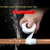 Quick-Fusing Silicone Tape - Strong, Waterproof & Leak-Proof Adhesive Sealant for Kitchen & Sewer Pipes, White