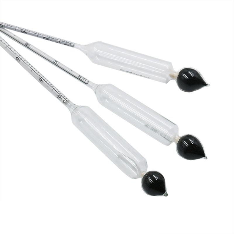 0-100% спиртометры с термометром, профессиональный точный измеритель концентрации для домашнего пивоварения