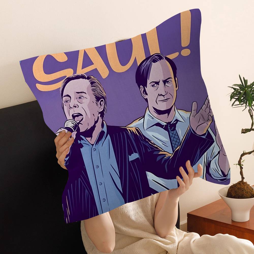 Классическая наволочка Better Call Saul Полиэстер Подушки для дивана Декоративные подушки Декор для дома Наволочка