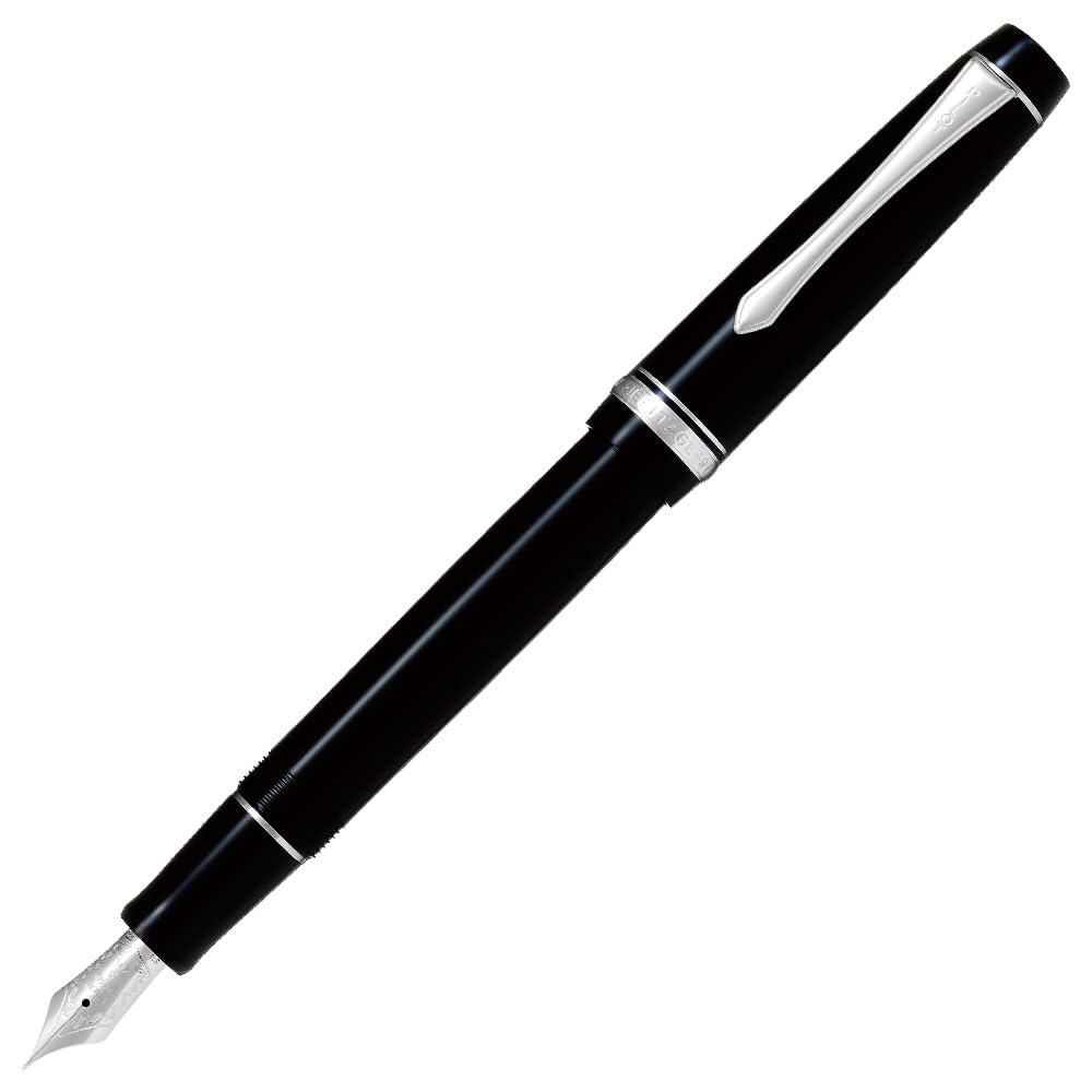 PILOT Custom Heritage 91 Перьевая ручка Fine (тонкое перо) 14K Золото, (F), Черный, FKVHN12SRBF, Перо.