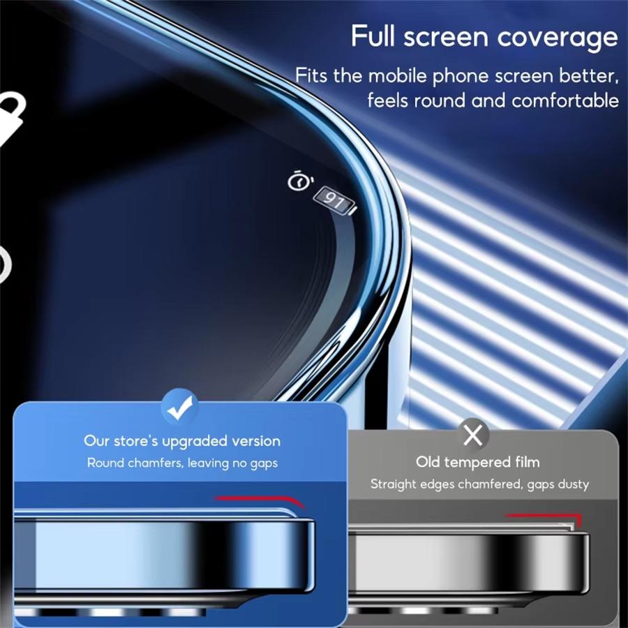 For Samsung Galaxy S26 S25 S24 S23 S22 Ultra Plus Full Curved Tempered Glass Screen Protector